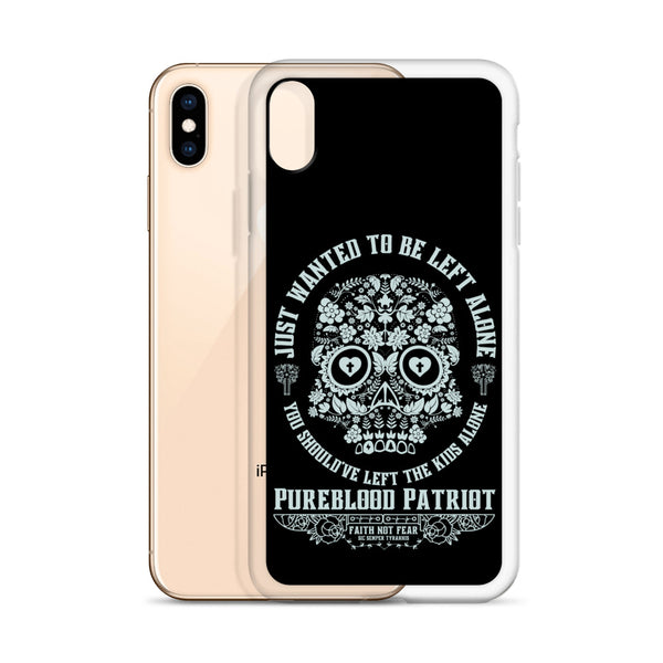 iPhone Case - Pureblood Skull Lt Grey