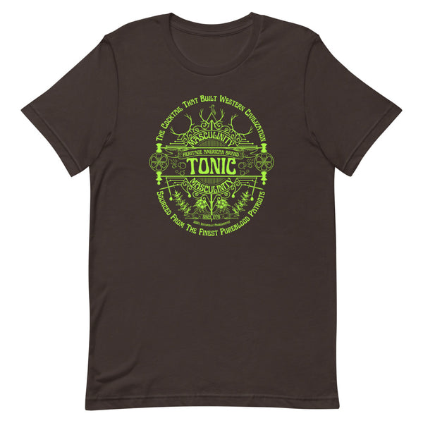 T-Shirt Tonic Masculinity - Lime Art