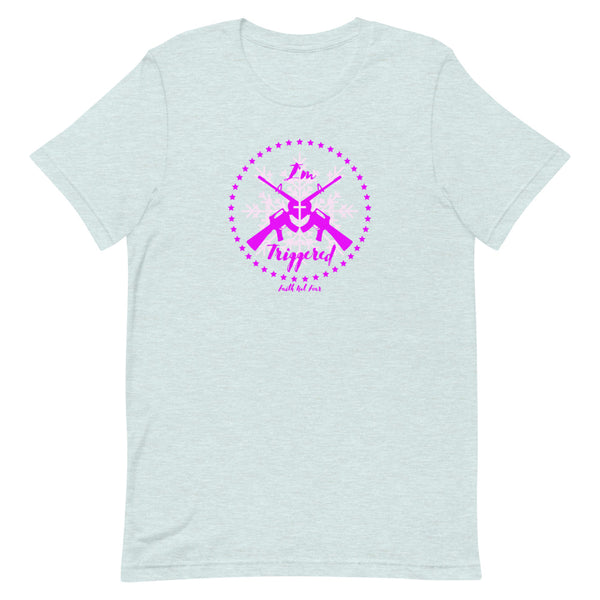 Women's T-Shirt Triggered - Purple Art