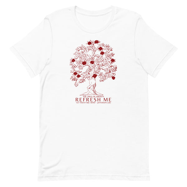 T-Shirt Tree of Liberty - Red Art