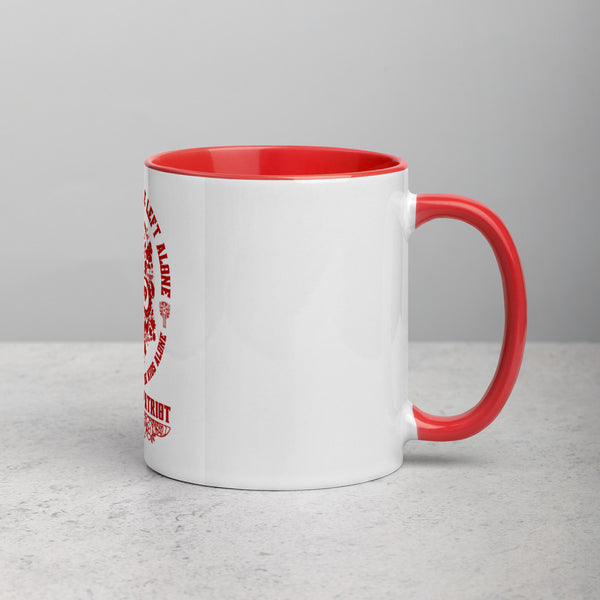 Ceramic Mug Pureblood Skull - Red Art