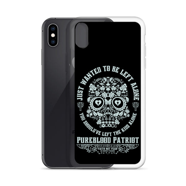iPhone Case - Pureblood Skull Lt Grey