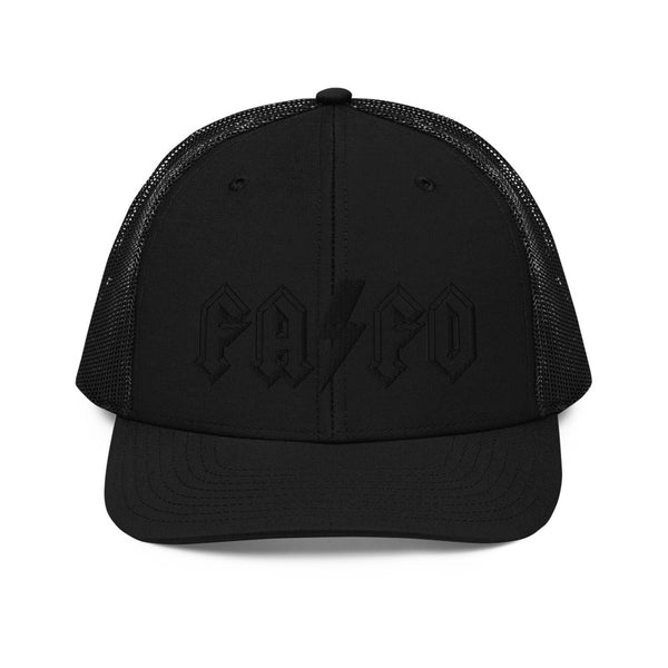 Hat FA/FO - Stealth Black Art