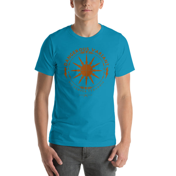 T-Shirt Dangerous Variant - Burnt Orange Art