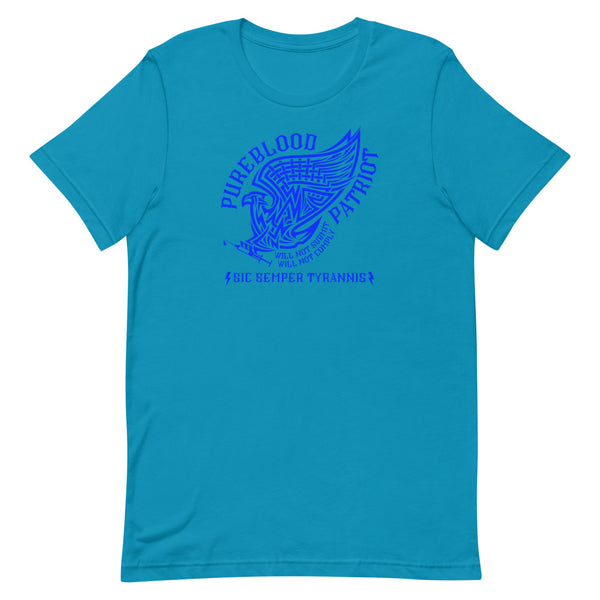 T-Shirt Pureblood Eagle - Blue Art