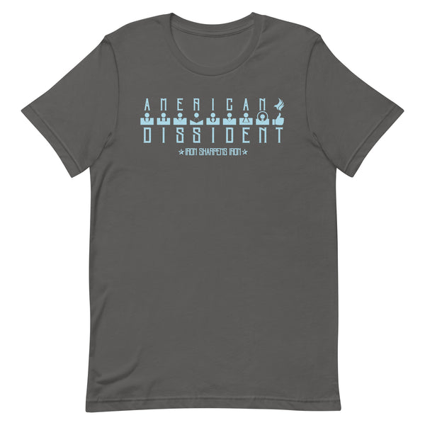 T-Shirt Iron Sights - Lt GreyBlu Art