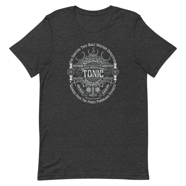 T-Shirt Tonic Masculinity - Lt Grey Art
