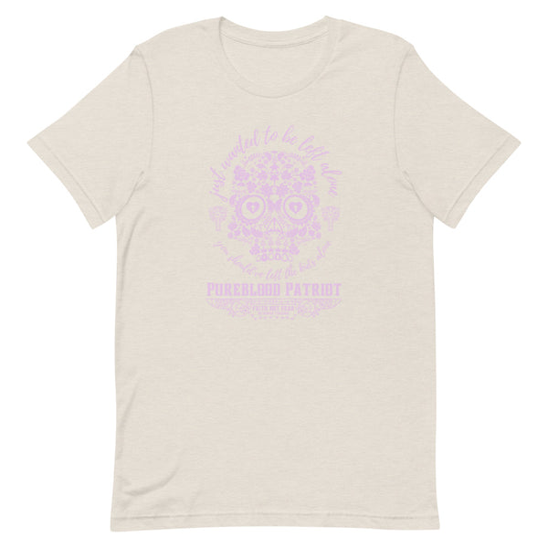 Women's T-Shirt Pureblood Skull - Lavender Art