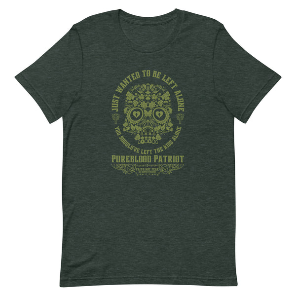 T-Shirt Pureblood Skull - OD Green Art