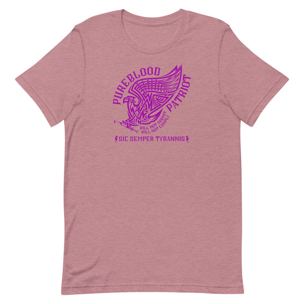 Women's T-Shirt Pureblood Eagle - Purple Art