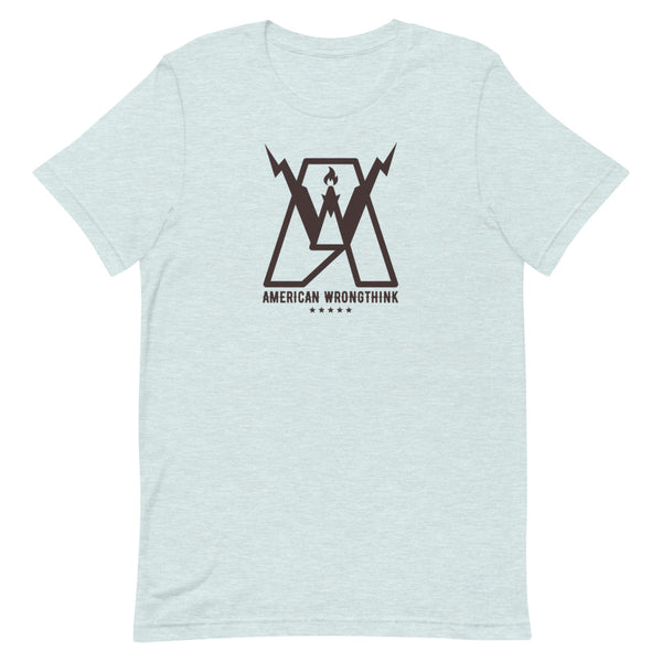 T-Shirt American Wrongthink - Dk Brown Art