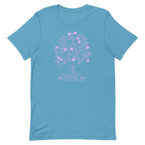 Women's T-Shirt Tree of Liberty - LT Purple Art