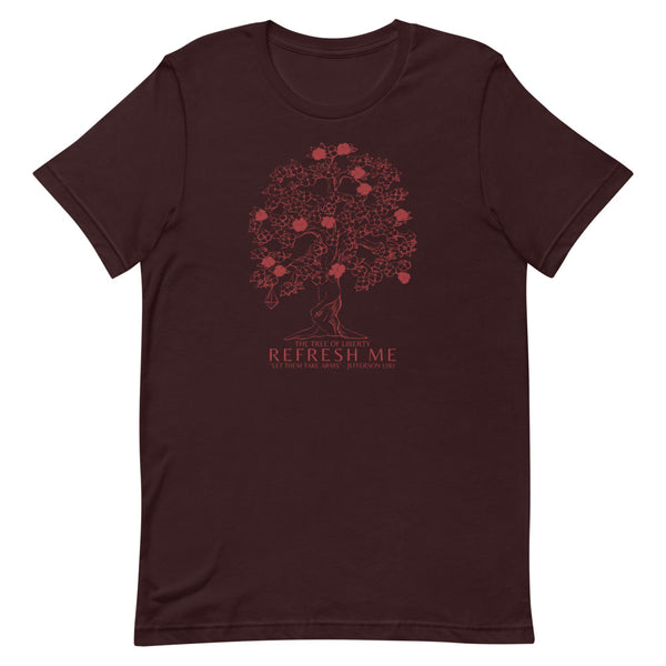 T-Shirt Tree of Liberty - Red Art