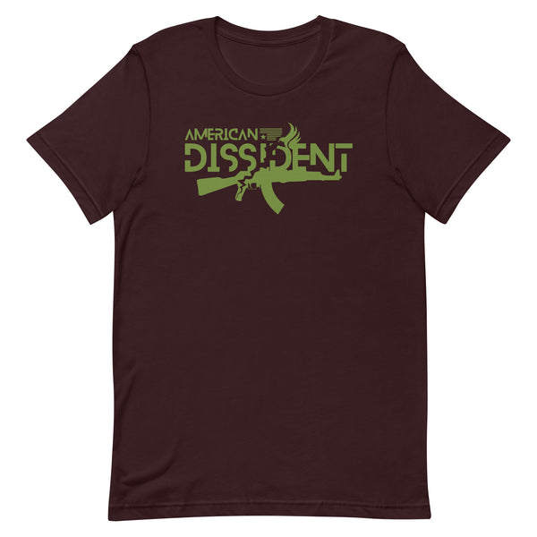 T-Shirt American Dissident Green Art