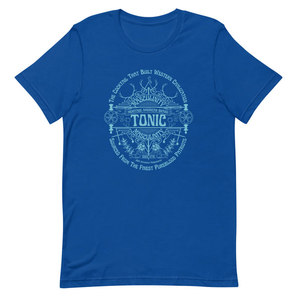 T-Shirt Tonic Masculinity - Ice Blue Art