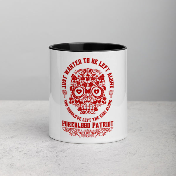 Ceramic Mug Pureblood Skull - Red Art