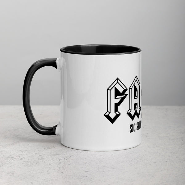 Ceramic Mug FA/FO - Black Art